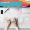 Picture of iHome IMAC full -size wireless keyboard for MAC